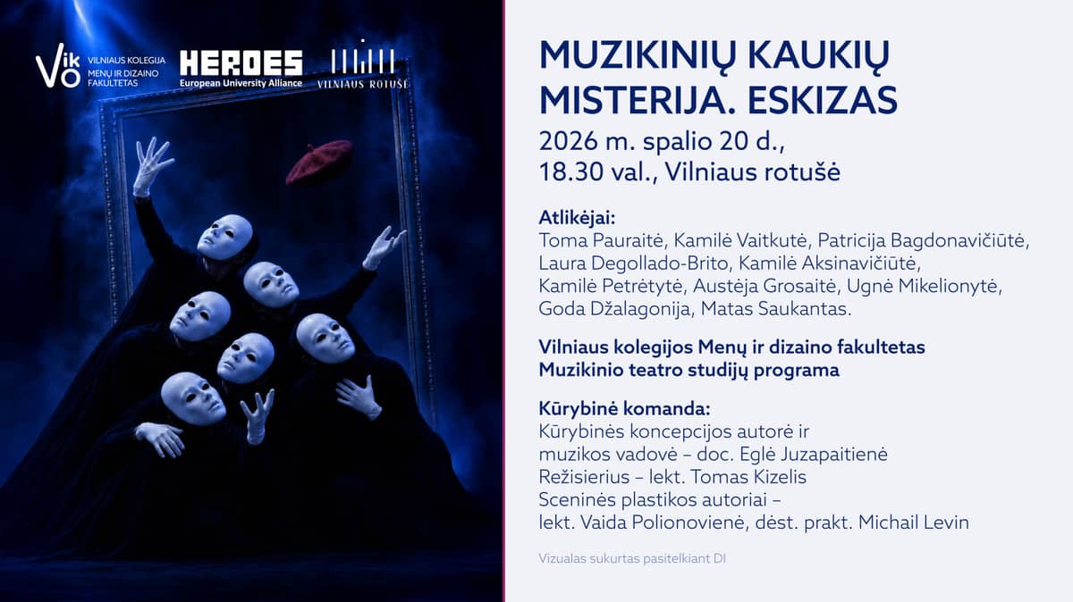 Muusikaliste maskide müsteerium. Visand