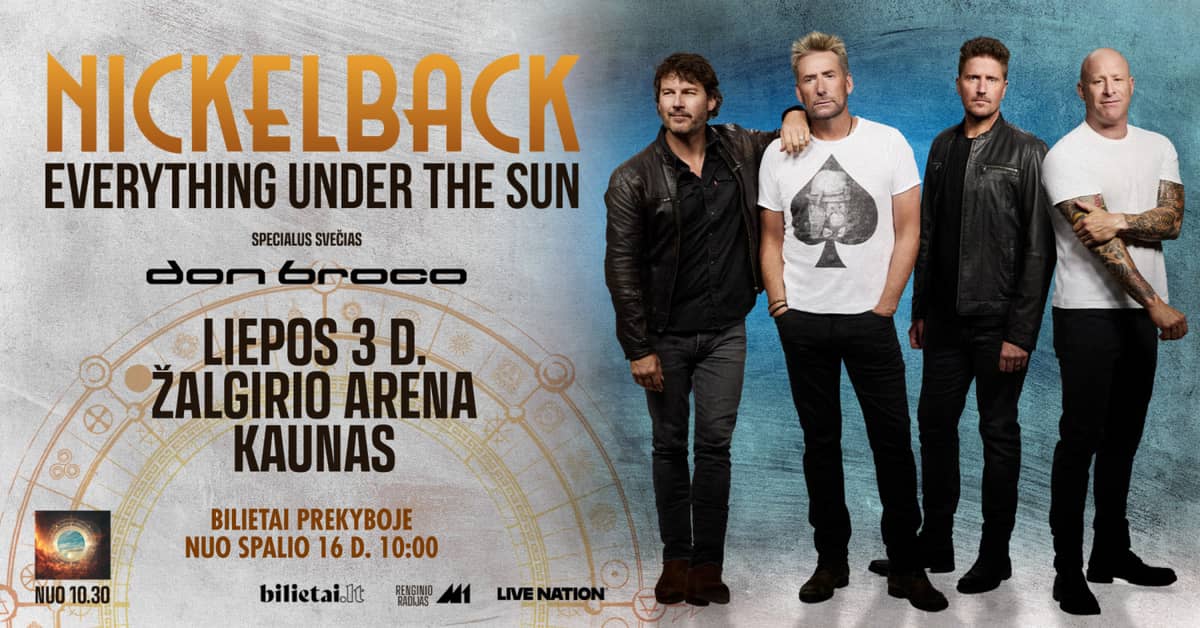 Nickelback: Everything Under The Sun Tour