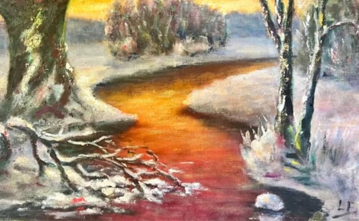 Feliciana Lukaševiča isikunäituse „Latgale värvid” avamine