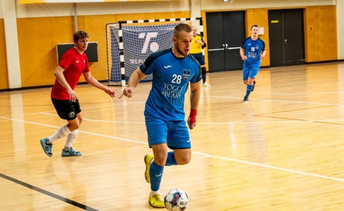 Saalijalgpalli kõrgliiga | AVClub vs Futbola Parks Academy