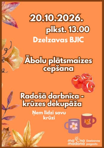 Tegevused Dzelzava laste- ja noortekeskuses