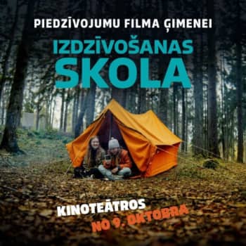 Kinoseanss „Izdzīvošanas skola”