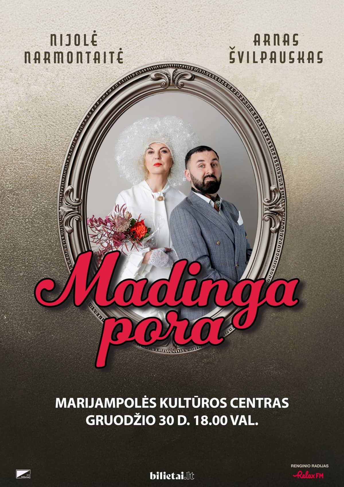 NIJOLĖ NARMONTAITĖ JA ARNAS ŠVILPAUSKAS „VEIDER PAAR“