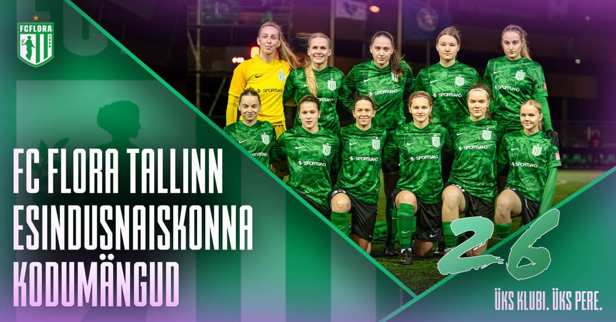 FC Flora Tallinn (N) vs Harju JK Laagri (N) / FC Flora Tallinn naiskonna kodumängud