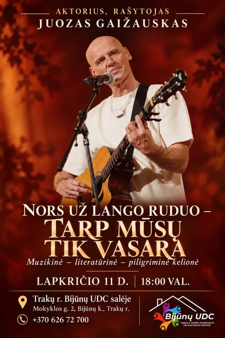 Muusikaline ja palverännakureis Juozas Gaižauskasega