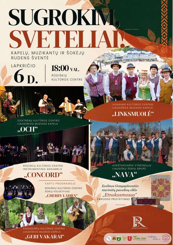 Kapellide pidu „Sugrokim sveteliai”