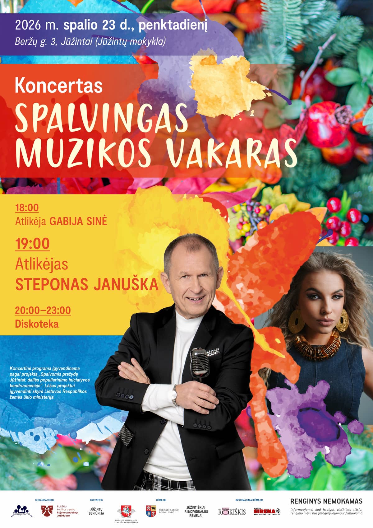 Kontsert VÄRVIKAS MUUSIKAÕHTU