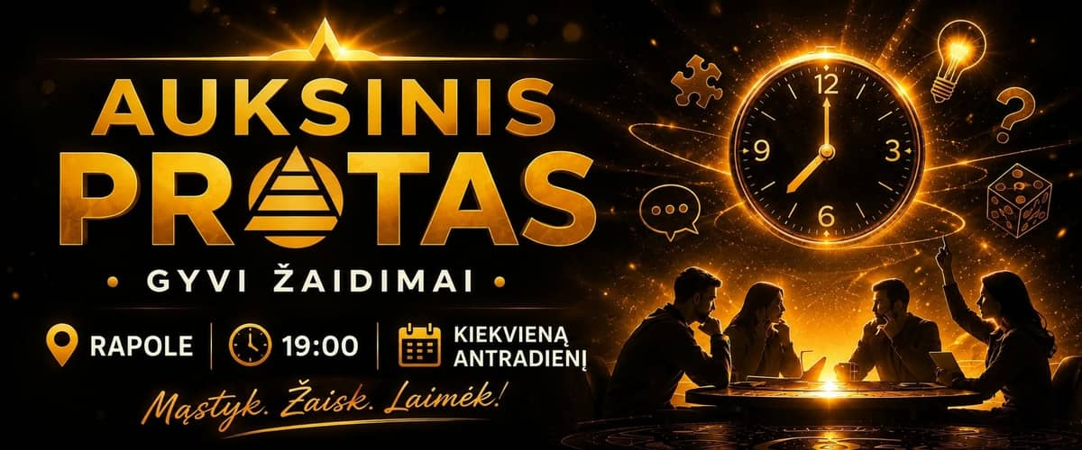 "Auksinis protas" | Elusmängud Utenas