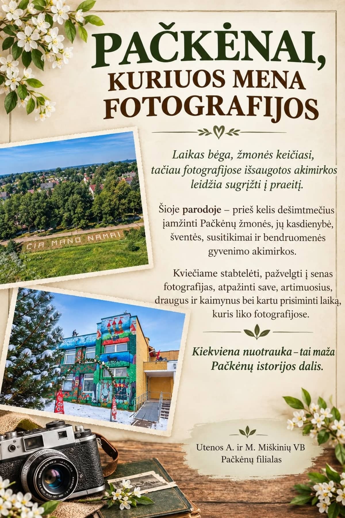 Fotonäitus „Pačkėnai, mida fotod mäletavad“