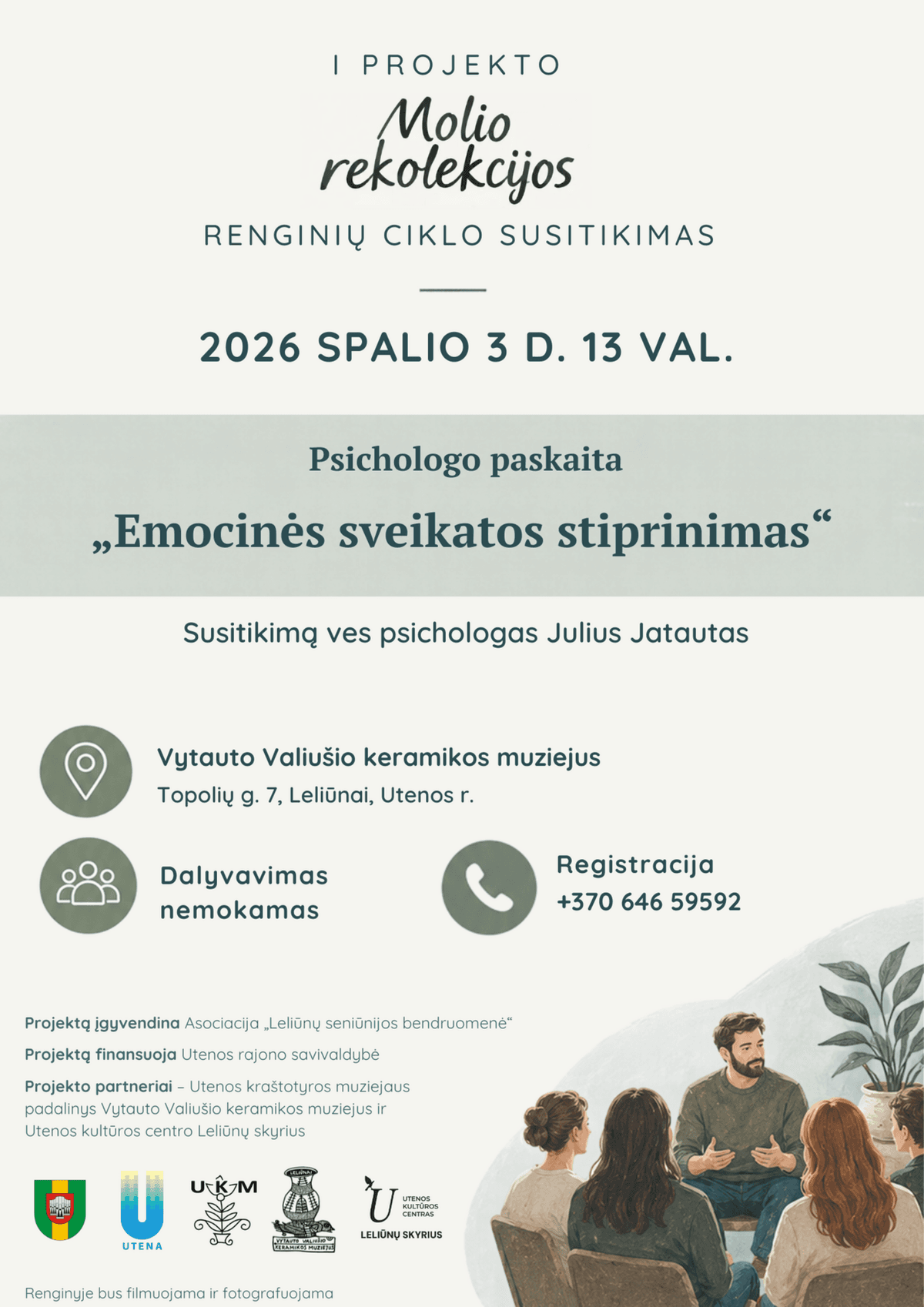 Psühholoogi loeng „Emotsionaalse tervise tugevdamine“ | I „Savirekolektsioonide“ sündmus