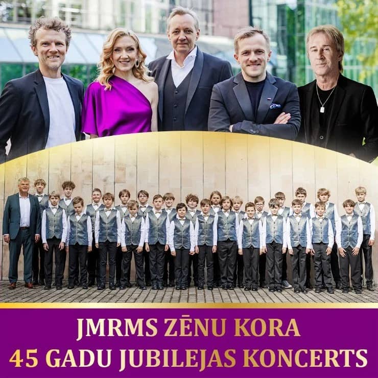 Me võime kõrvuti olla. Jāzeps Mediņši nimelise Riia muusikakooli poistekoori 45. juubelikontsert