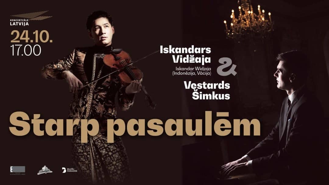 Maailmade vahel. Iskandar Widjaja & Vestards Šimkus
