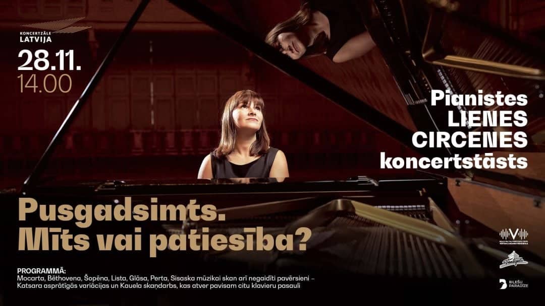 Pianisti Lienes Circenes kontserdilugu „Pool sajandit. Müüt või tõde?”