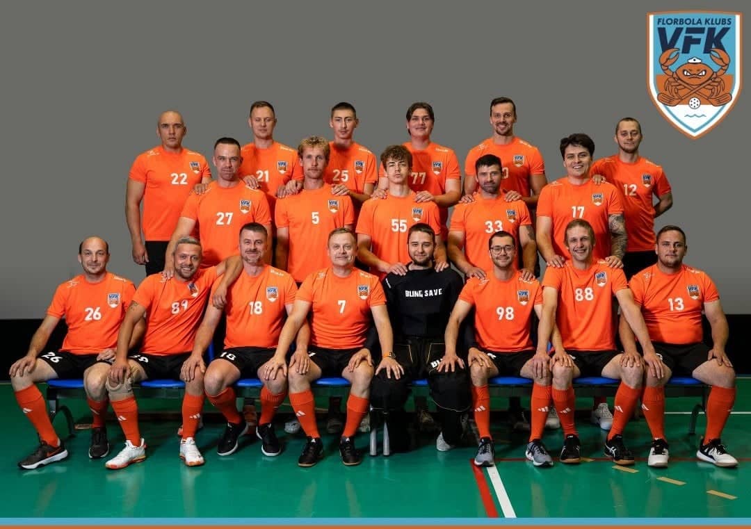 Läti floorballi meistrivõistluste 2. liiga mäng VFK/Ventspils vs FK Vārme/Produs