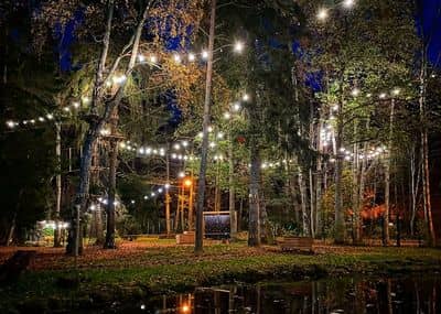 A Night Full of Stars: Night Climbing at Nõmme Adventure Park in Tallinn!
