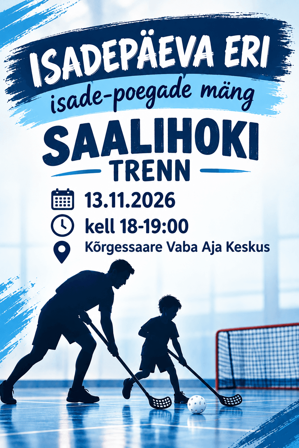 Saalihoki – isadepäeva eri