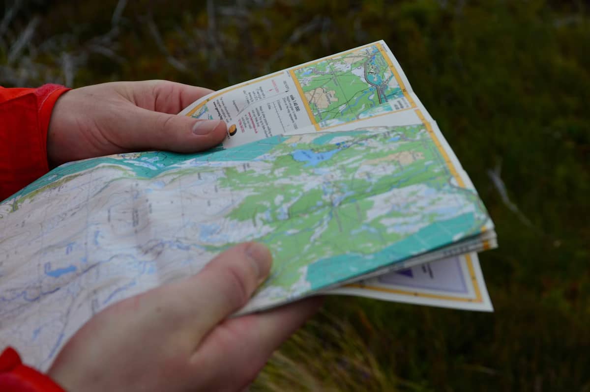 Orienteerumisvõistlus Skrundas