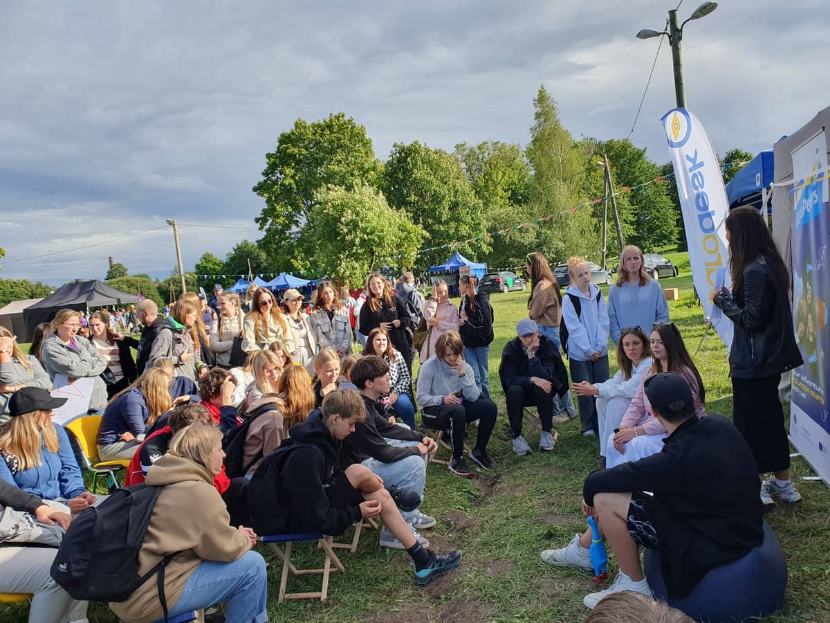 Time to Move – võimaluste jaam Kuldīga Noortemajas