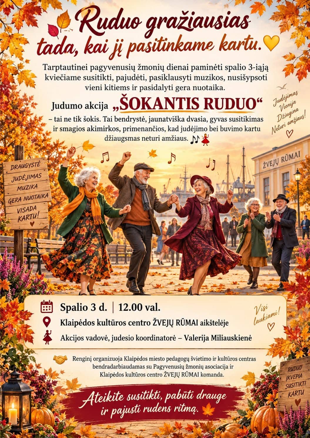 Judumo akcija „Šokantis ruduo”