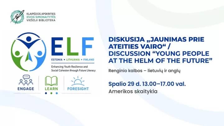 Arutelu „Noored tuleviku tüüri juures“ / Discussion “Young People at the Helm of the Future”