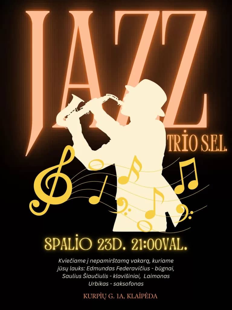 Ansambli “Jazz Trio S.E.L.” kontsert