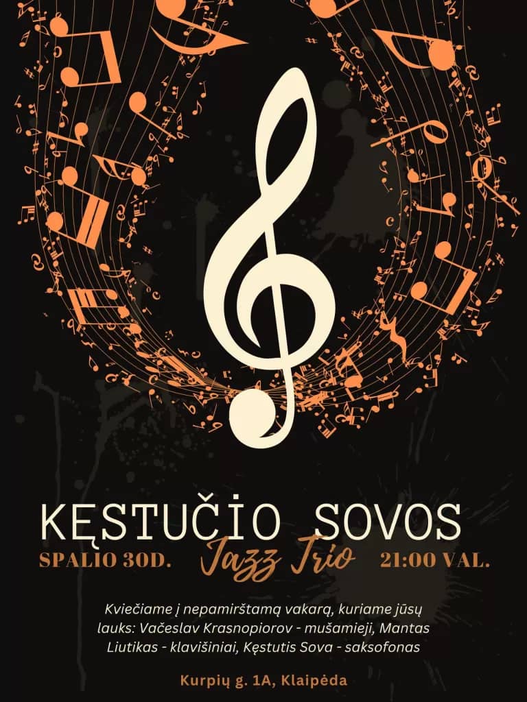 Kęstutis Sova Jazz Trio kontsert