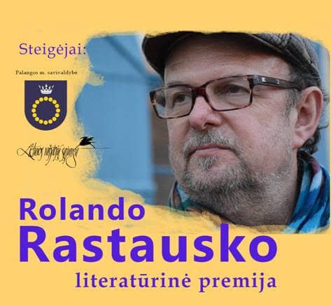 Rolandas Rastauskase kirjandusauhinna üleandmine