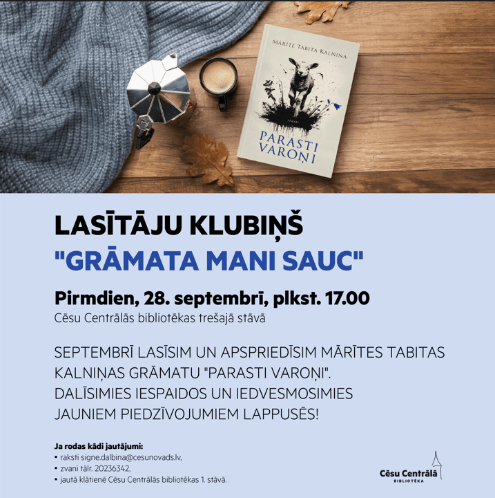 Täiskasvanute lugejaklubi „Raamat kutsub mind“
