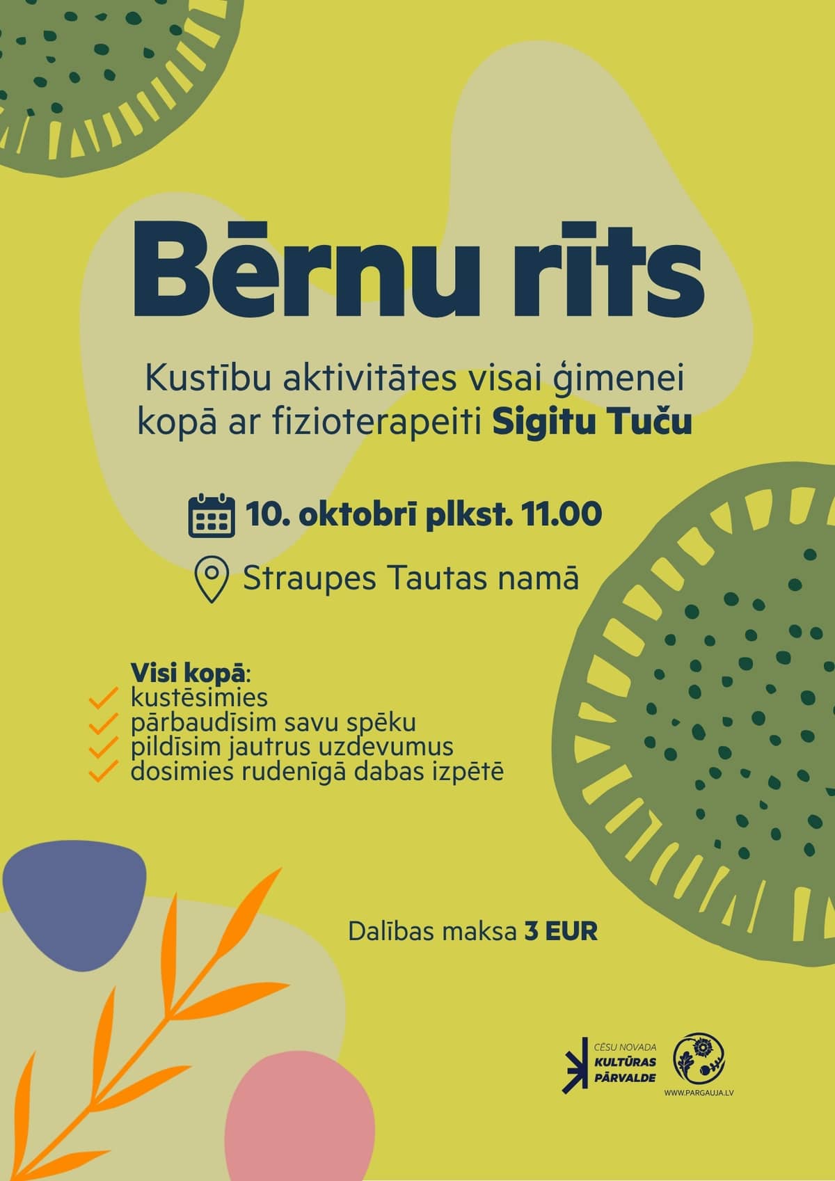 Lastehommik koos füsioterapeut Sigita Tučaga