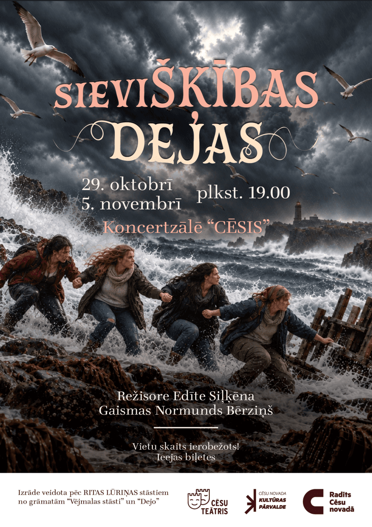 Cēsise teatri etendus "NAISELIKKUSE TANTSUD"