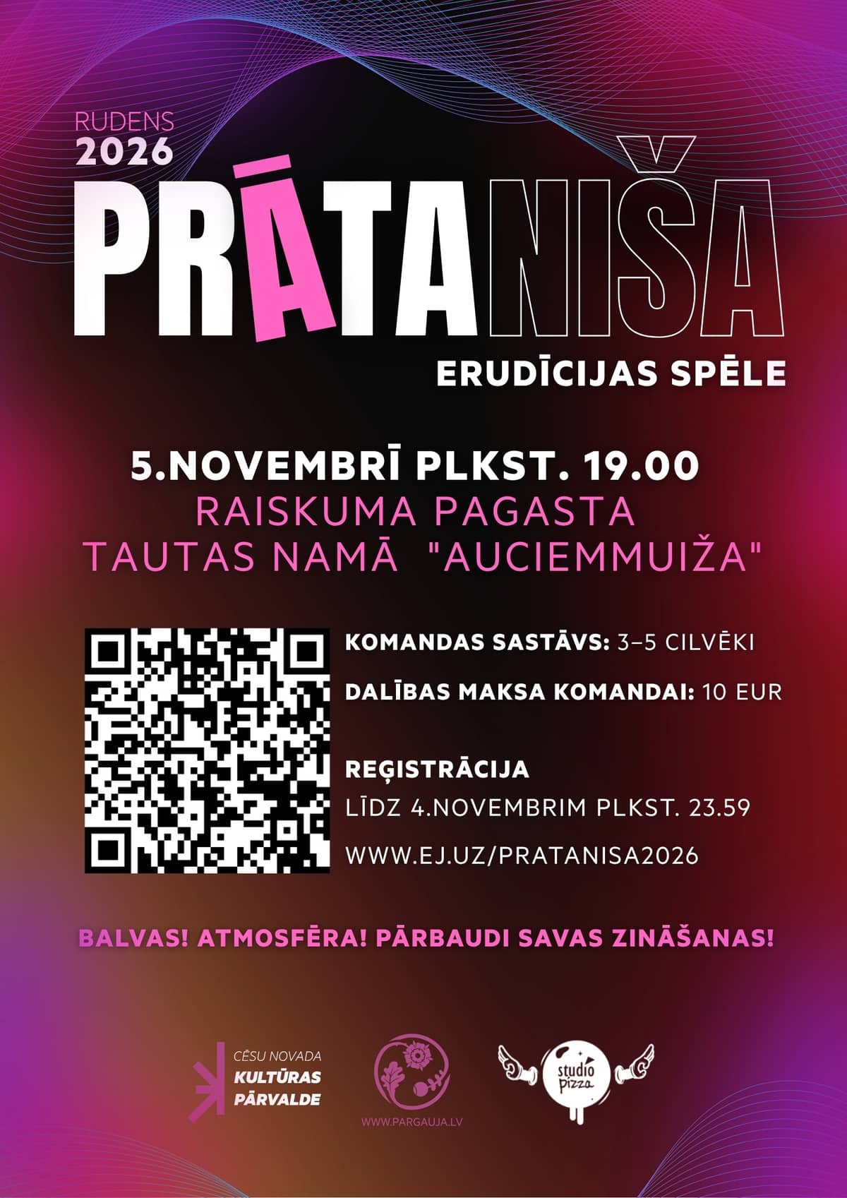 Mälumäng „Prāta niša” (3. voor)