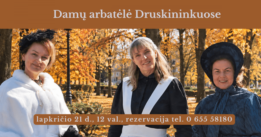 Daamide teeõhtu Druskininkais
