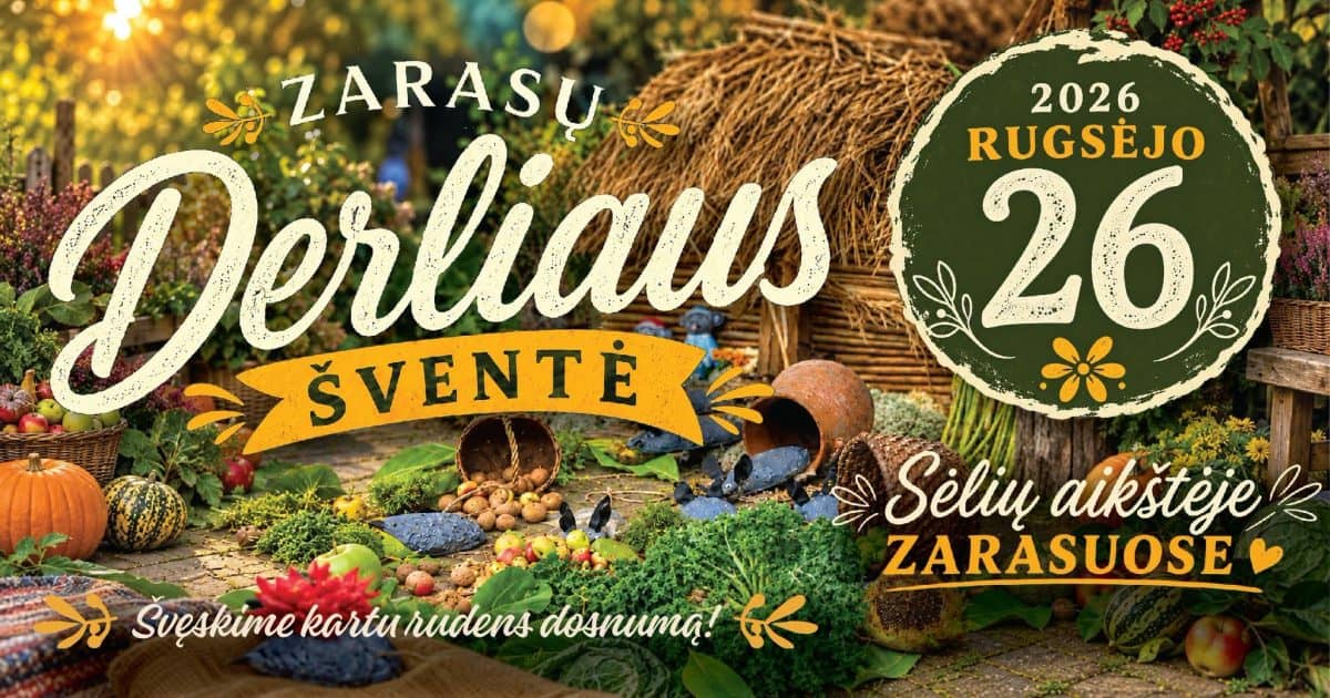 ,,Derliaus banga“ Zarasuose