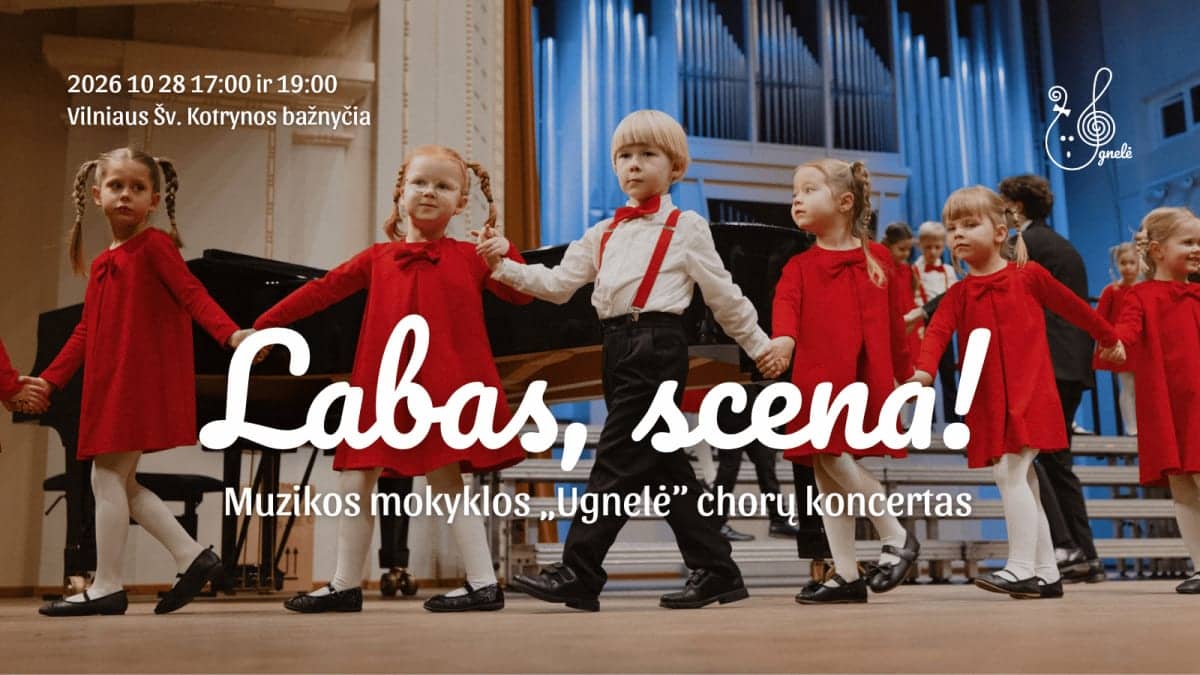 Labas, scena! Jaunučių ir pagrindinis choras