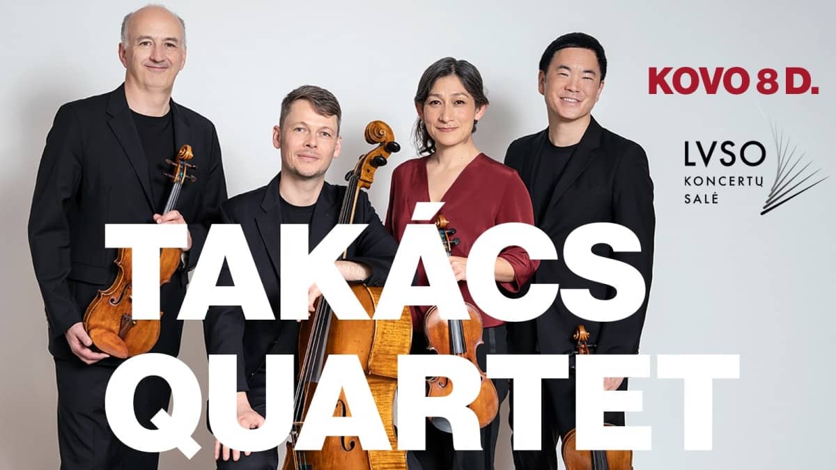 Ajalooline TAKÁCS QUARTETi kontsert Leedus