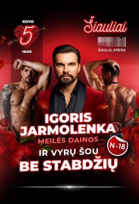 Igoris Jarmolenka ir Vyrų Šou Be Stabdžių