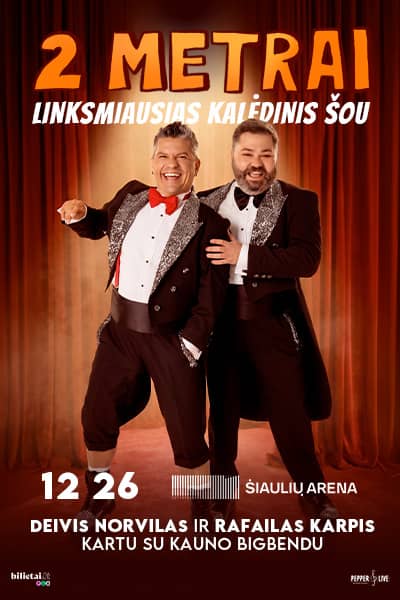 2 METRAI: Linksmiausias Kalėdinis Šou