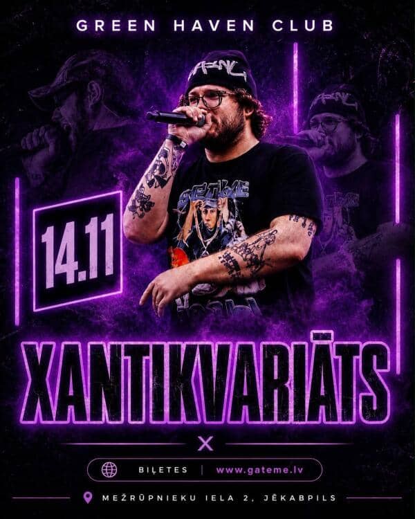 ÖÖKLUBIS GREEN HAVEN LAVAL XANTIKVARIĀTS