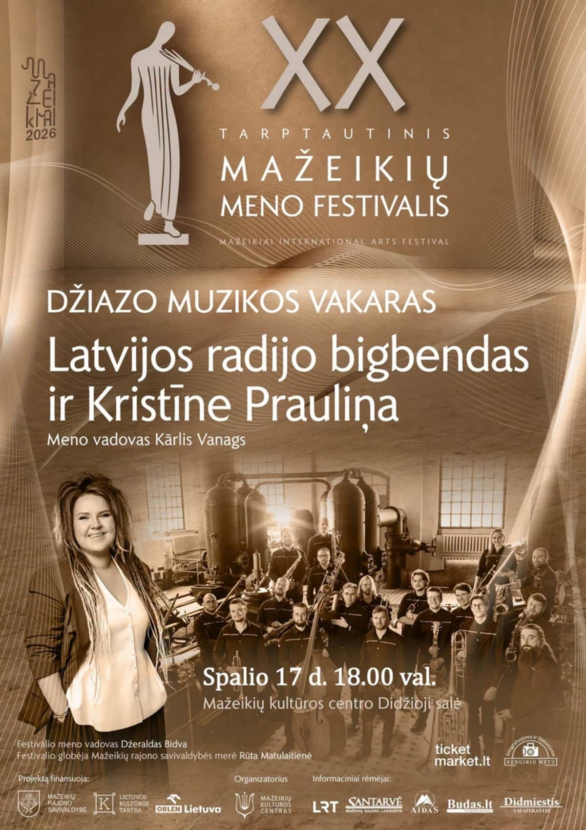 Läti Raadio bigbänd ja Kristīne Prauliņa