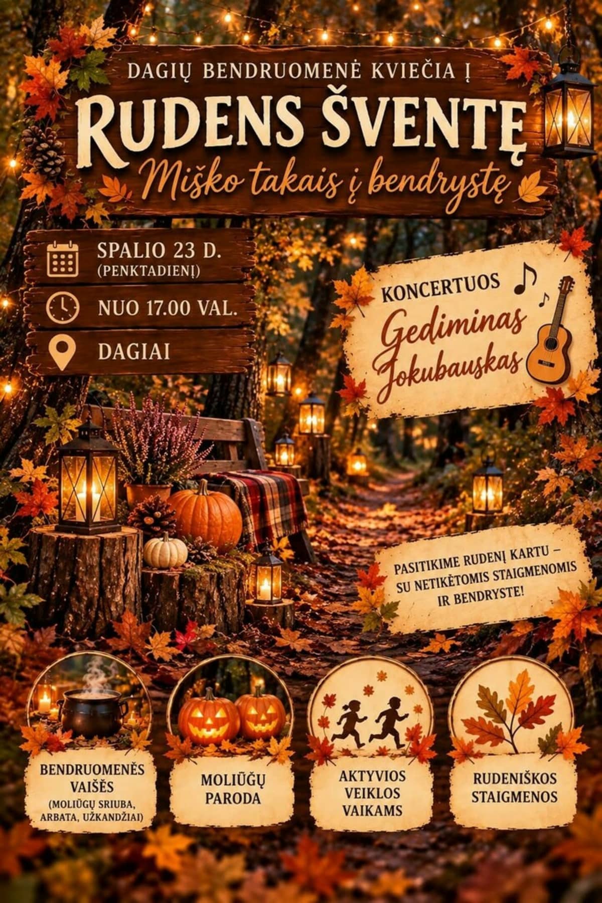 Dagių kogukonna sügispidu