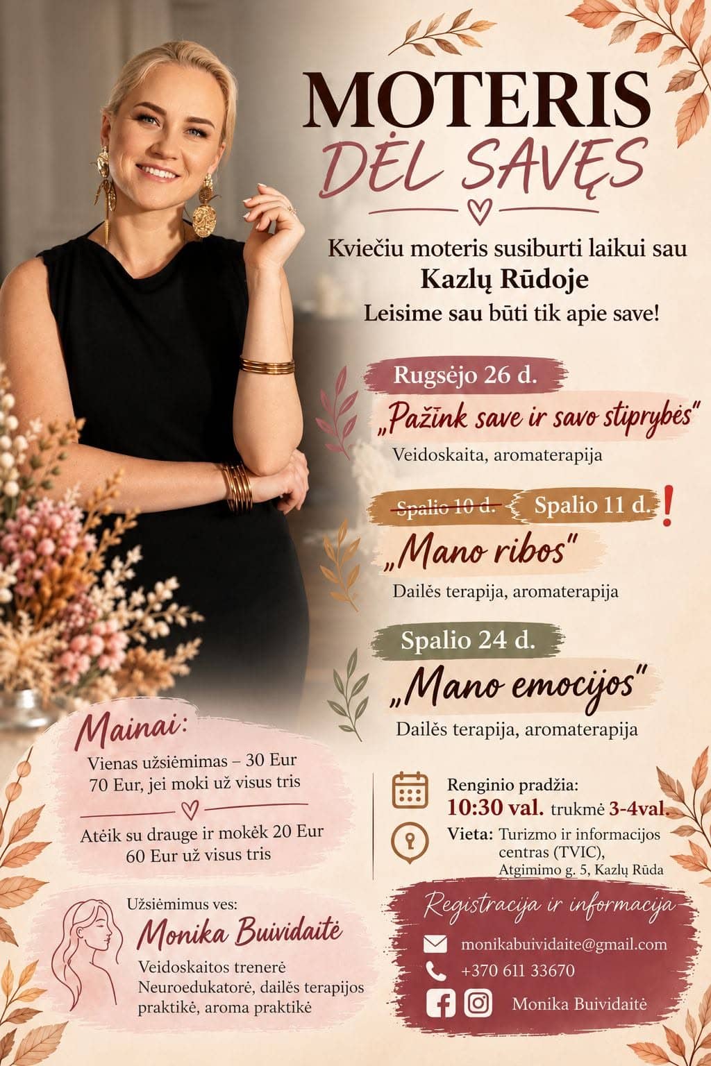 Moteris dėl savęs