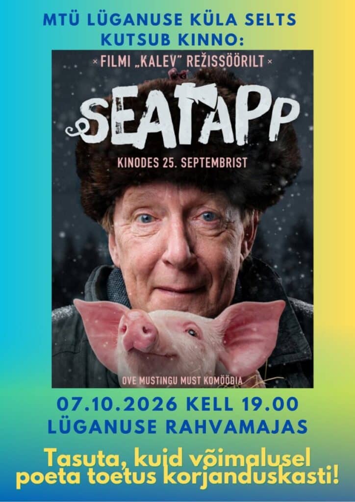 Film “Seatapp” Must komöödia