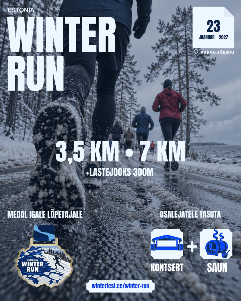 WINTER RUN – talvine jooks Narva-Jõesuus