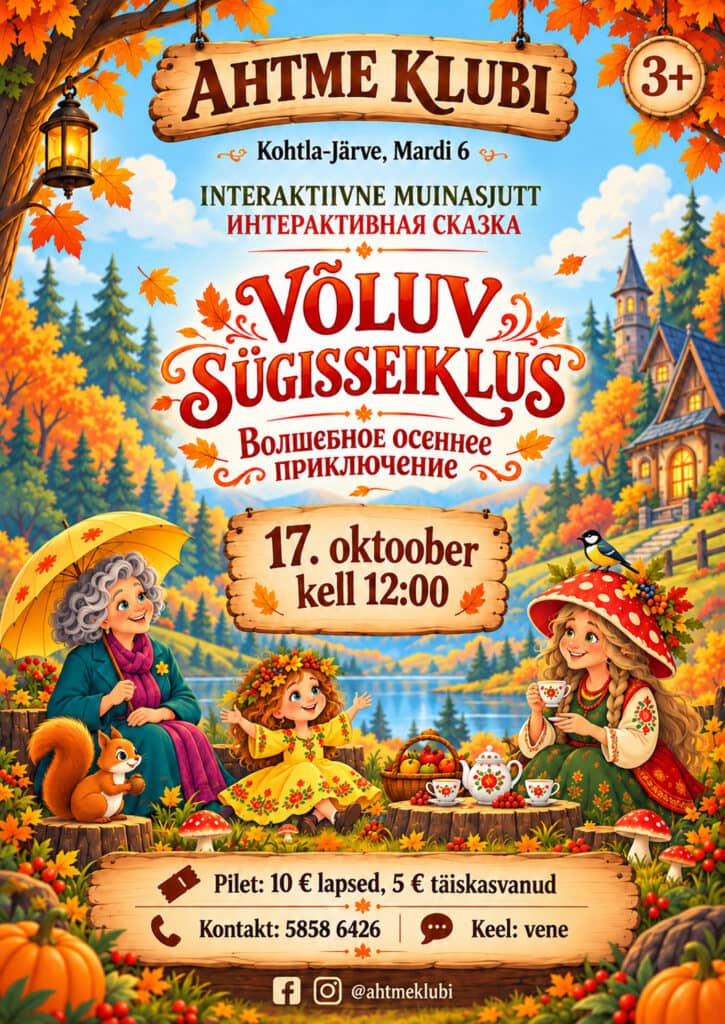 Interaktiivne muinasjutt „Võluv sügisseiklus“