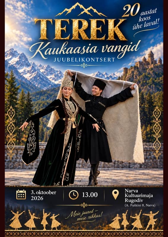 „Terek“ ansambli juubelikontsert