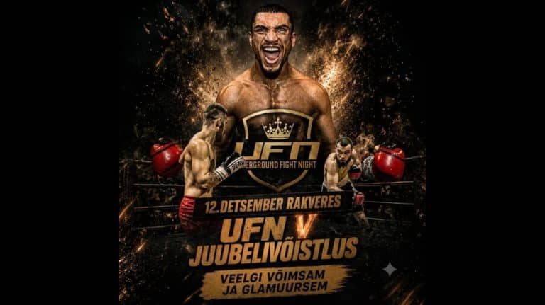 UFN – UNDERGROUND FIGHT NIGHT – V JUUBELIVÕISTLUS