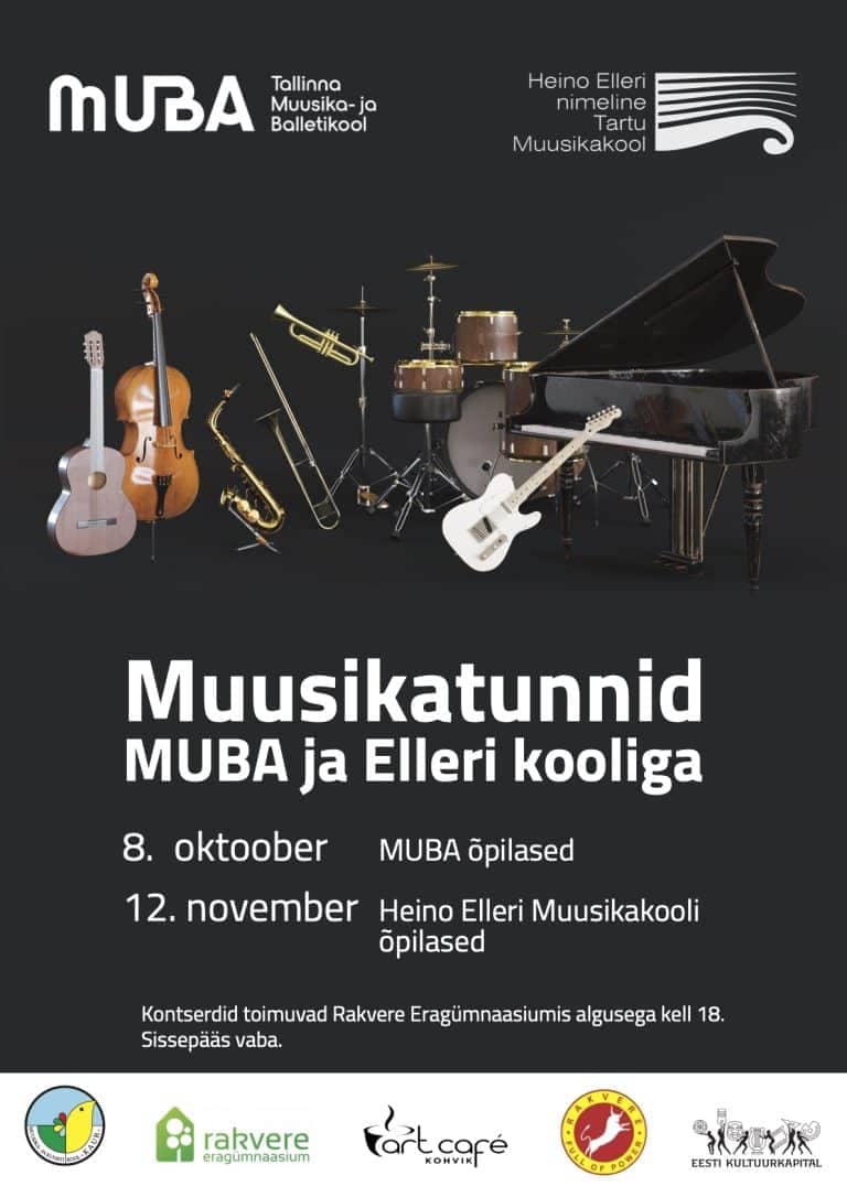 Muusikatunnid MUBA ja Elleri kooliga