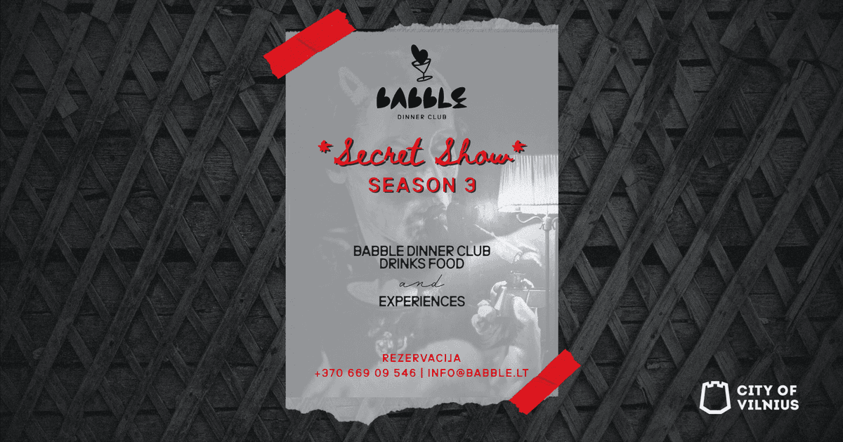 Babble Dinner Club | Secret Show | 11.14