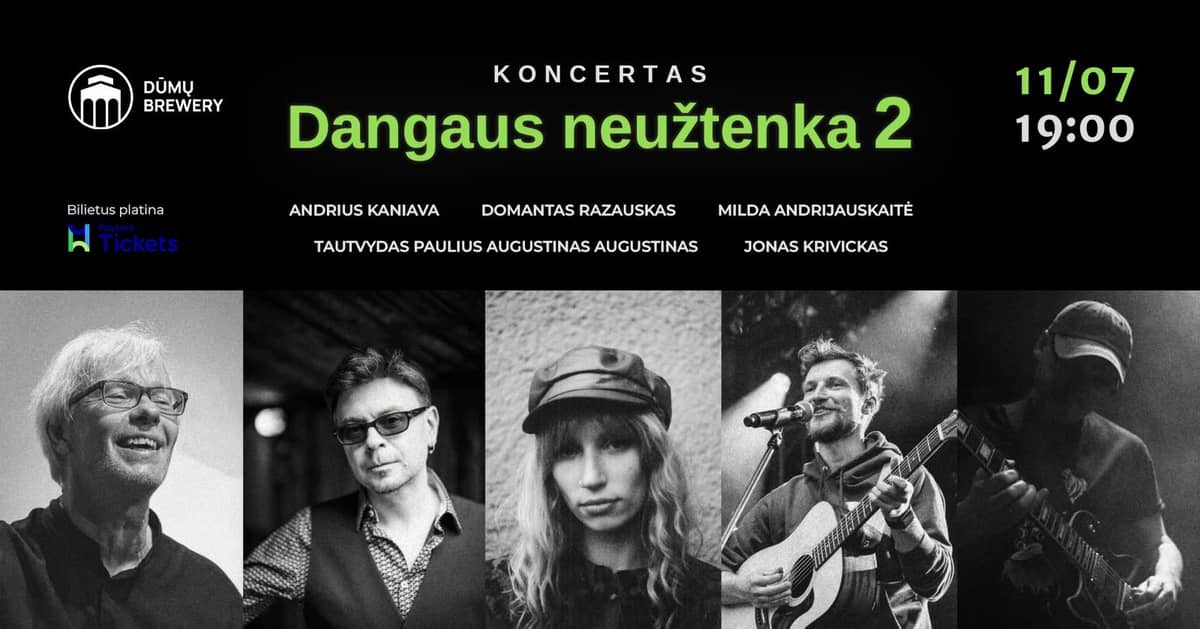 Kontsert “Dangaus neužtenka 2”
