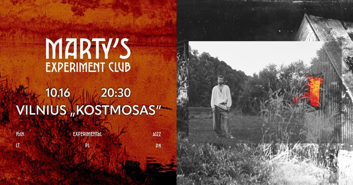 MARTY’S EXPERIMENT CLUB – Albumi esitluskontsert | Vilnius